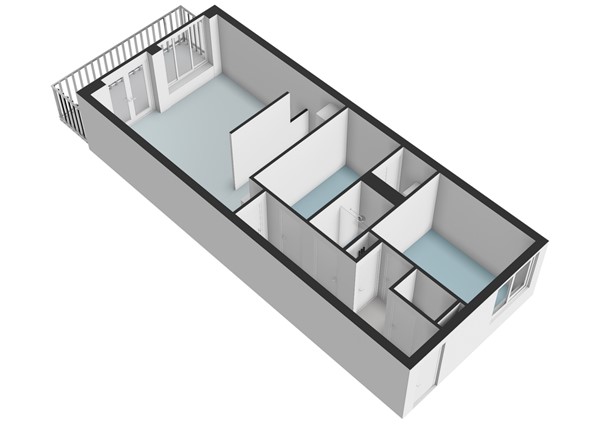 Floorplan - Einsteinstraat 155, 1433 KH Kudelstaart